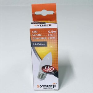 Synerji 5.5W E27 Candle