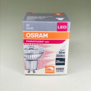 Osram Parathom 5.5W 220V GU10 940 LED cool white