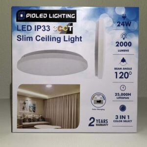 Pioled 24W Slim LED ceiling light