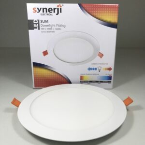 Synerji 18w 6500k 8" LED Round Slim Downlight