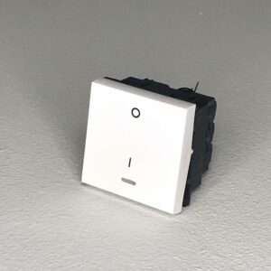 Legrand 572047 Double pole switch  One way with indicator 2M White Arteor