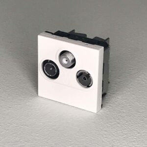 Legrand 572172 TV SAT Radio module Arteor 2M White
