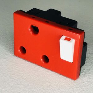 Legrand 572465 Dedicated red x socket Arteor 3M Red
