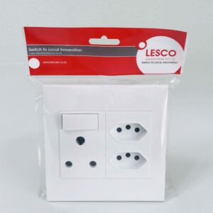 Lesco DenaQ 1xSA 2xEuro 4x4 White