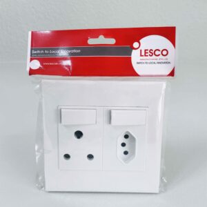 Lesco DenaQ 1xSA 1xEuro 4x4 White