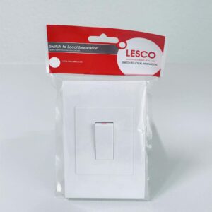 Lesco DenaQ 1Lever 1way lightswitch 2x4 White