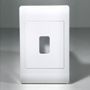 Synerji Grid plate 4x2 1 lever