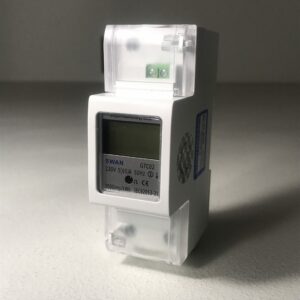 SWAN KWH GTCO2 din rail digital meter 65A