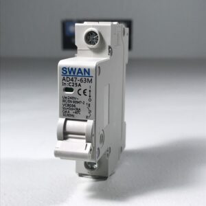SWAN 25A din rail circuit breaker 1P