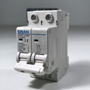 SWAN 40A din rail circuit breaker 2P