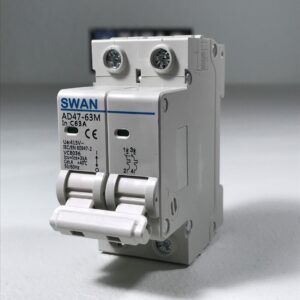 SWAN 63A din rail circuit breaker 2P