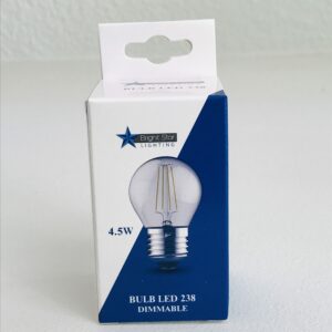 Bright Star LED bulb 4.5W E27 Golfball 238