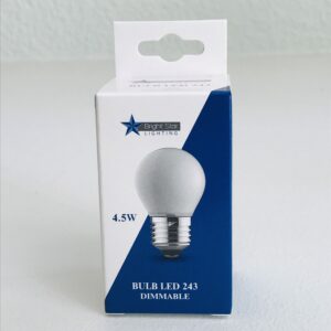 Bright Star LED bulb 4.5W E27 Golfball 243
