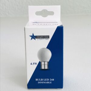 Bright Star LED bulb 4.5W E27 Golfball 244