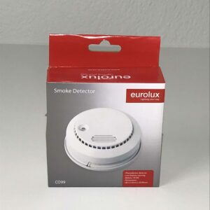 Eurolux smoke detector white