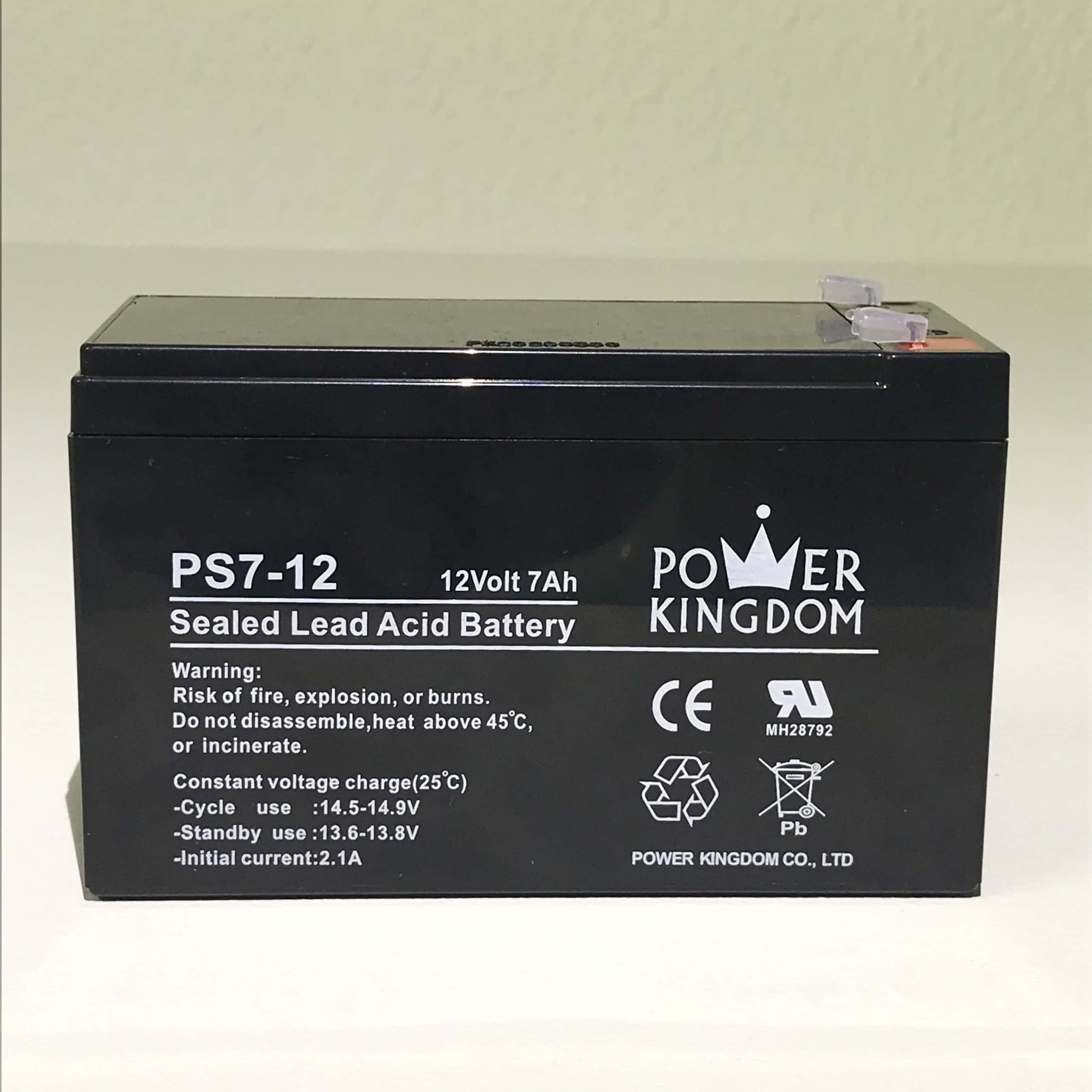 thumbnail image 2 of AJC Replacement Battery For Power Kingdom PS4-12 – 12V 5Ah Sealed Lead Acid 2 of 6