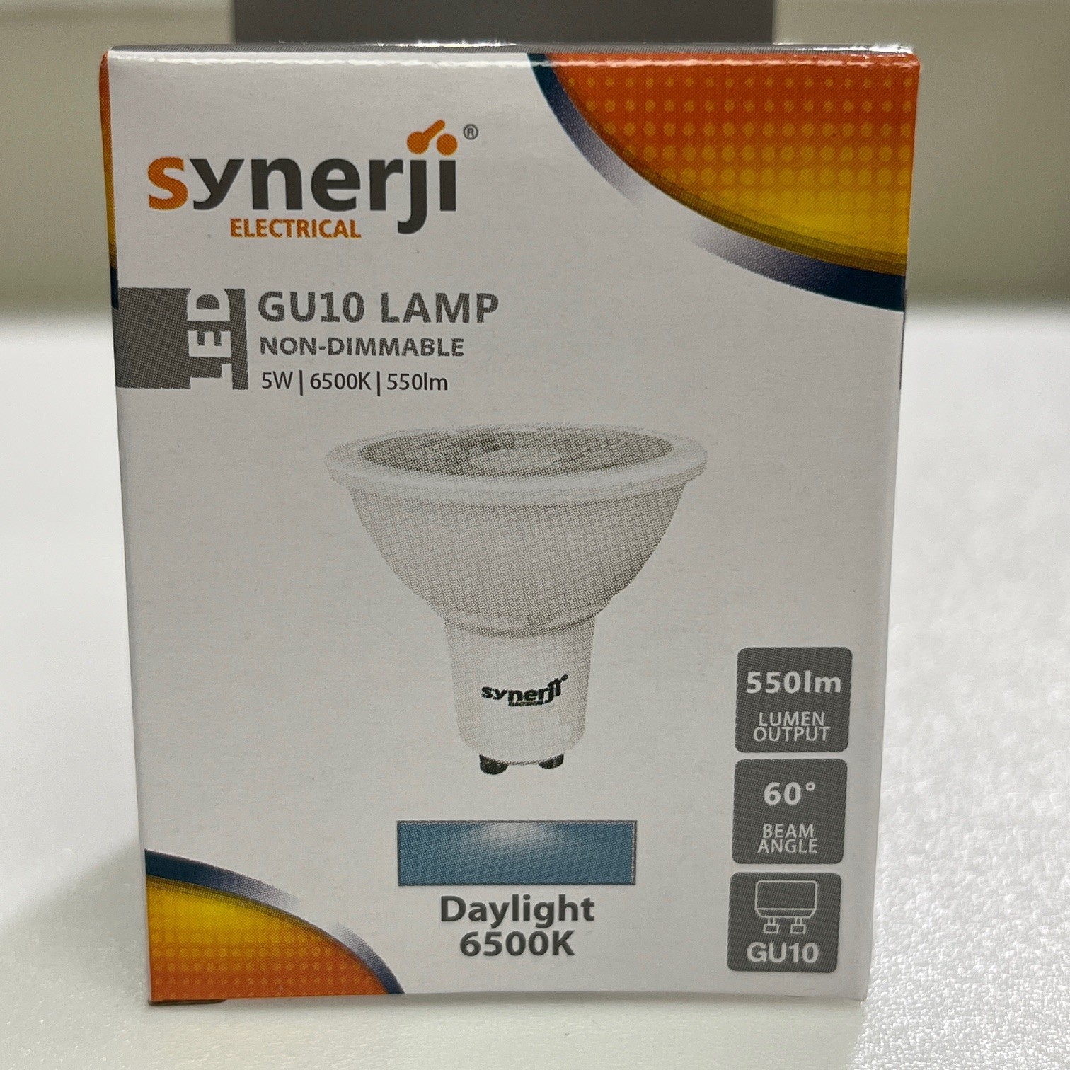 Synerji GU10 5w 220v non dim 6500k Daylight