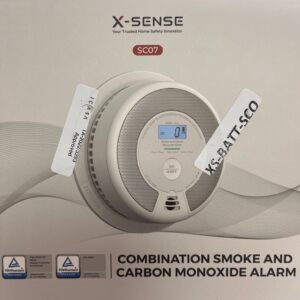X-Sense Smoke and Carbon Monoxide combination sensor alarm